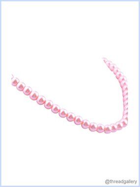 Imitation Pearl Choker Necklace Round Bead Short Dainty Elegant Party Jewelry